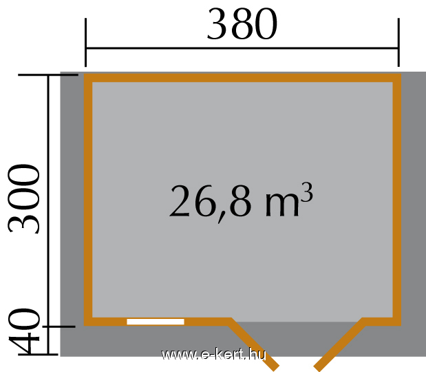Weka faház gerendaház152 - 2. kép