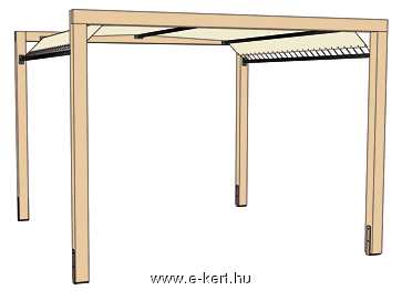 Kerti pavilon Oázis szaletli235 - 2. kép