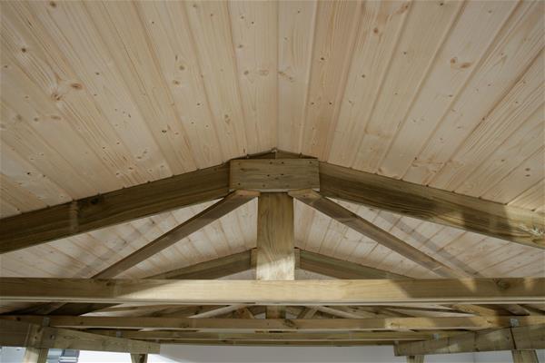 Garázs nyitott autóbeálló Weka Carport Wendelstein - 5. kép
