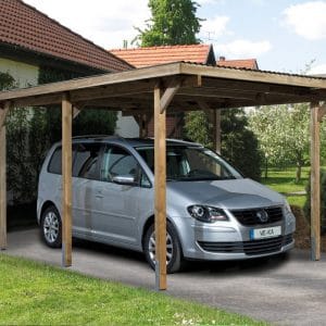 Garázstető autóbeálló Weka 606