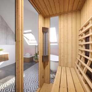 Infra-szauna-belső-Weka-wellness-543.1310.75.00 Infraszauna Weka