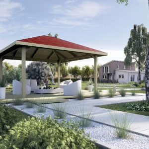 Kerti pavilon Weka Gartenoase