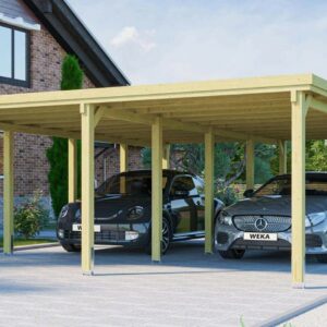 Nyitott garázs Weka Carport 618