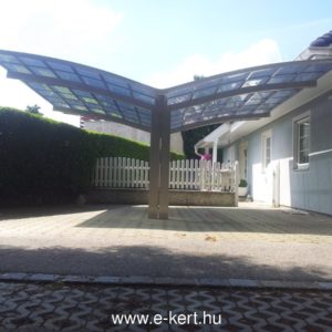 Dupla Y-garázs Ximax carport pf60 Ximax carport Y- garázs kivitel Portoforte 60