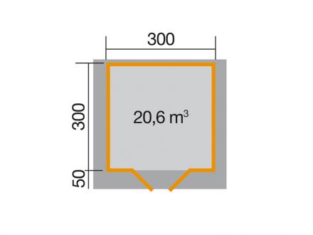 Faház szerszámtároló Weka 209 - 2. kép