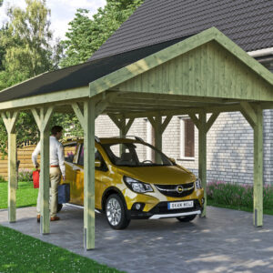 Autóbeálló garázstető Skanholz Wallgau