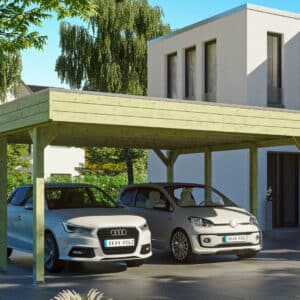 Kész garázs Carport Skanholz314195