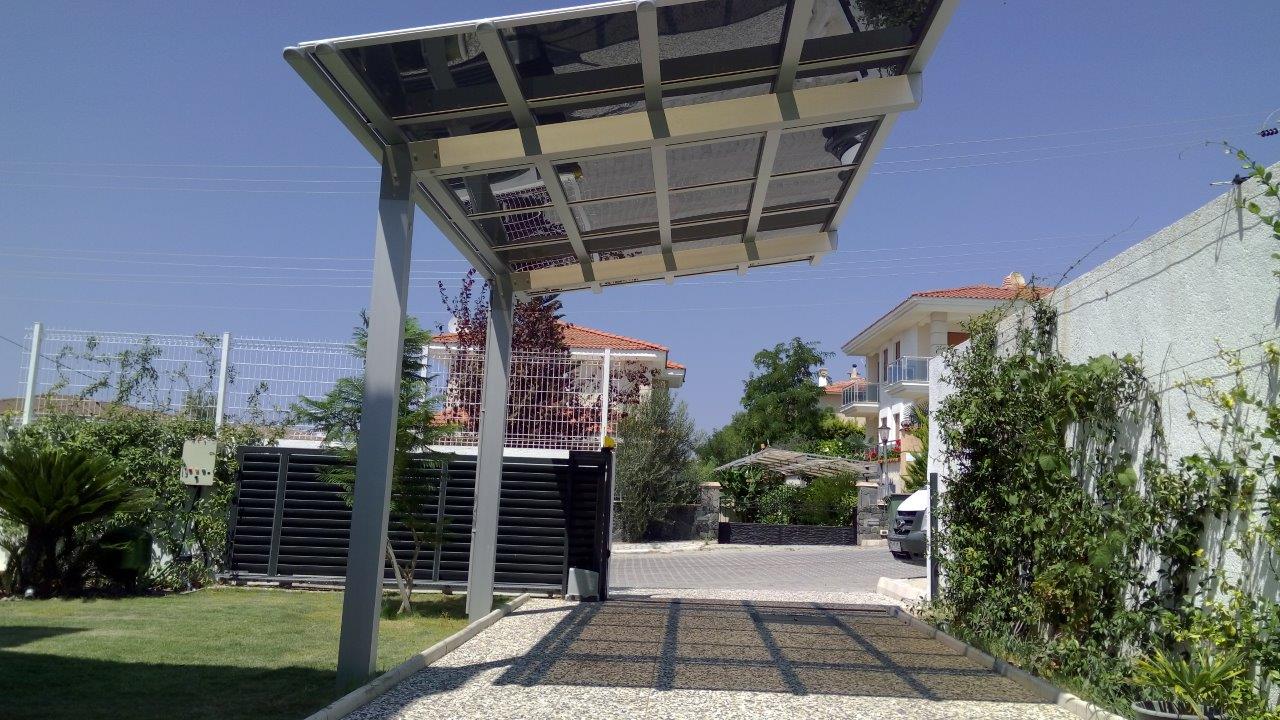 Alumínium garázs TF-P2