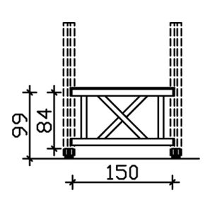 Pavilon-korlát-X-Bruestung-8Eck
