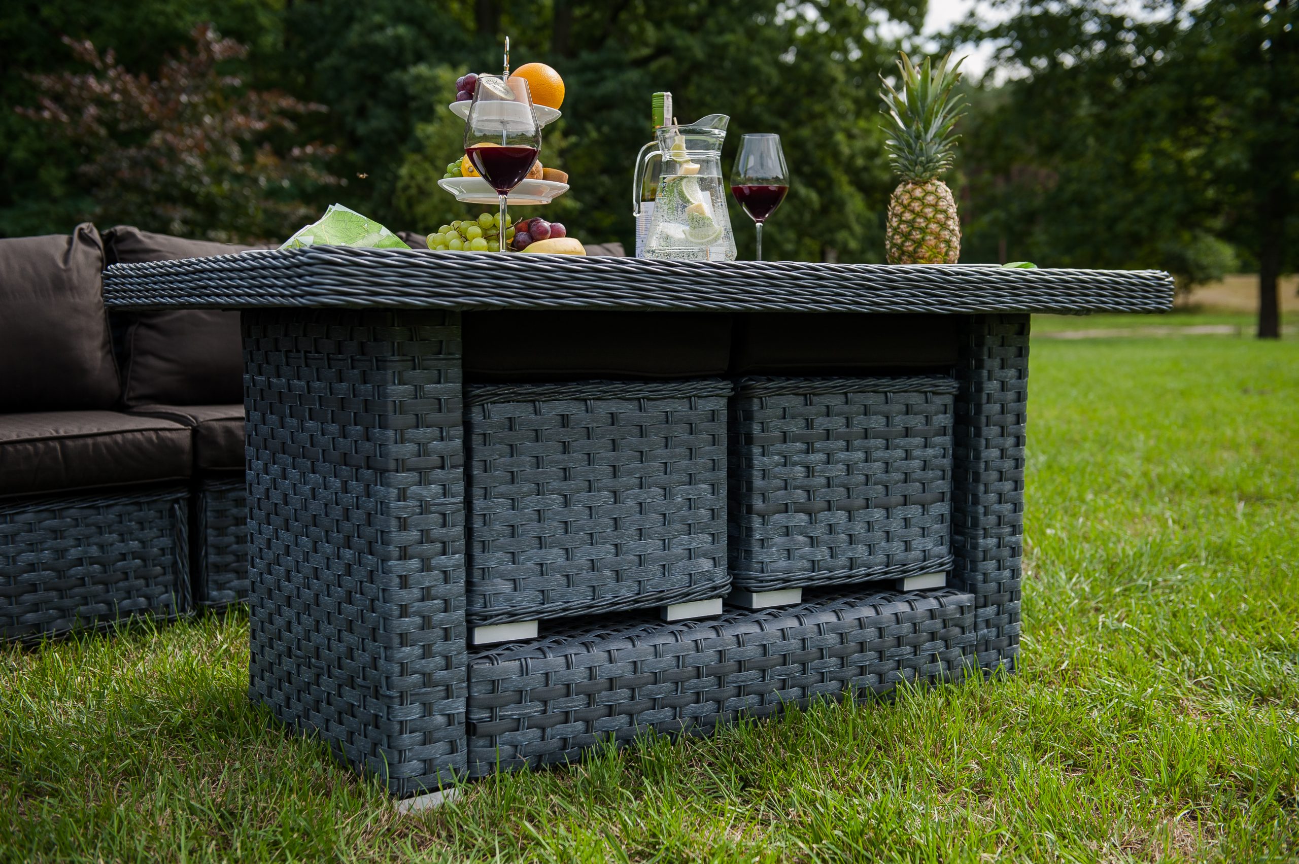 Rattan kerti bútor Maestoso lounge - 7. kép