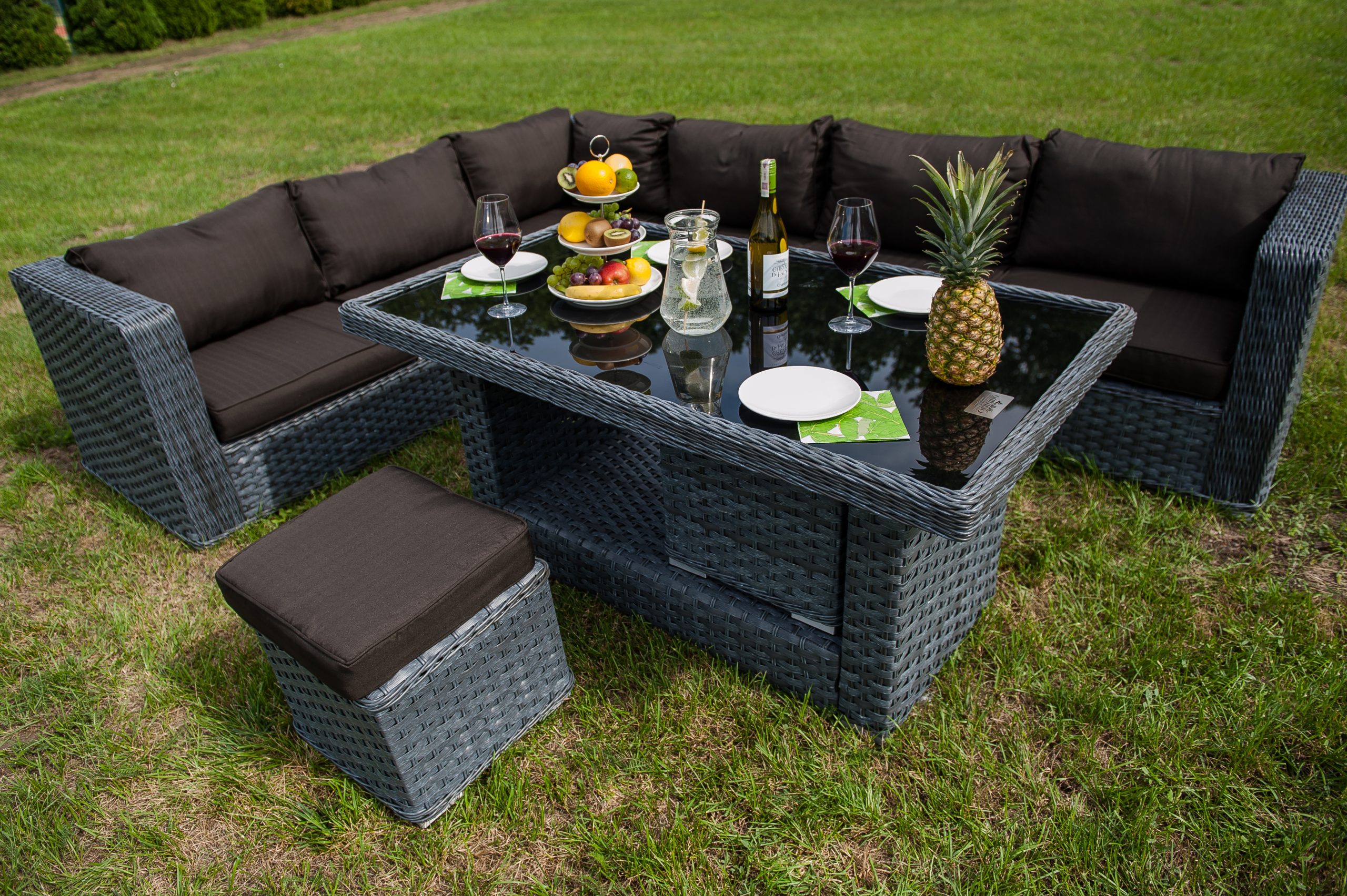 Rattan kerti bútor Maestoso lounge - 9. kép