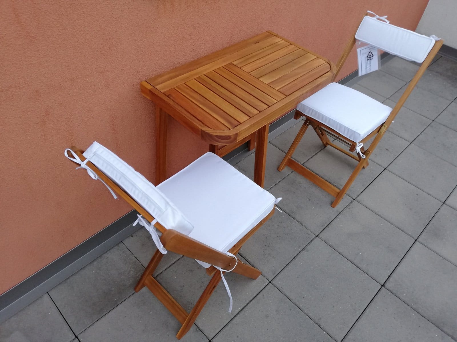 Balkon bútor Youk asztal 70x40cm