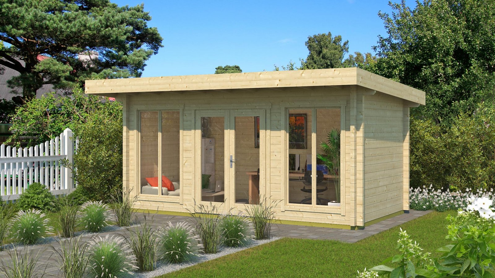 Hétvégi faház homeoffice Weka709