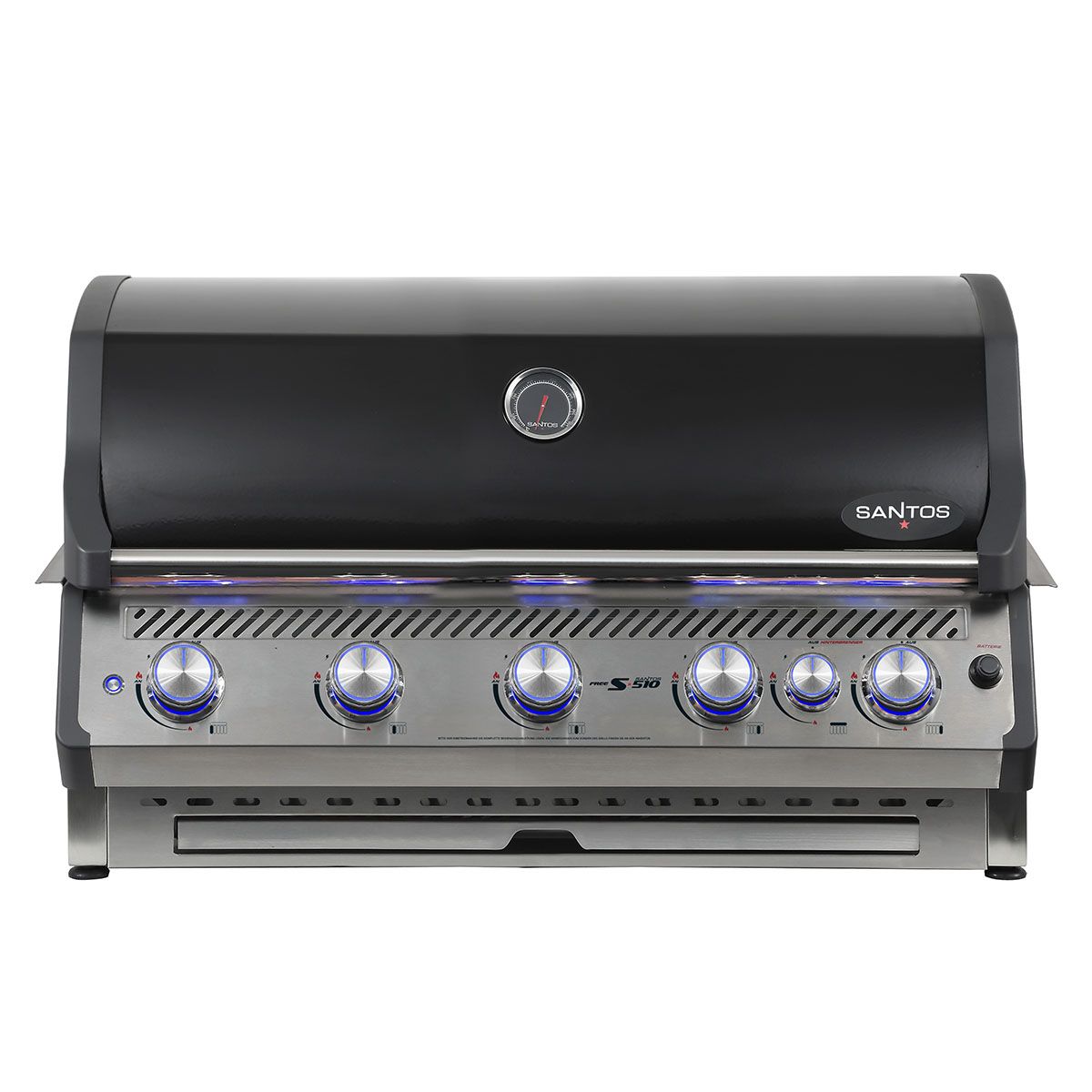 Beépíthető gázgrill Santos grill S510 - 7. kép