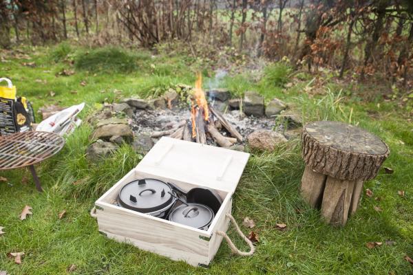 Öntöttvas sütő-főző grill szett - 2. kép