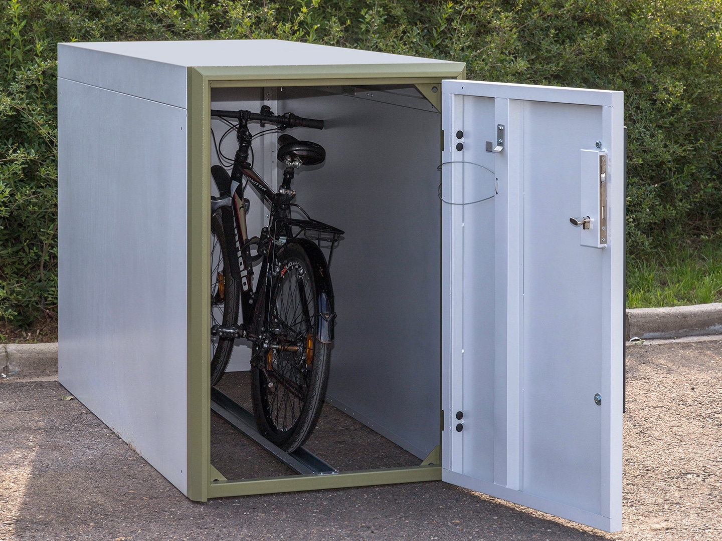Kerékpártároló Bringabox - 7. kép
