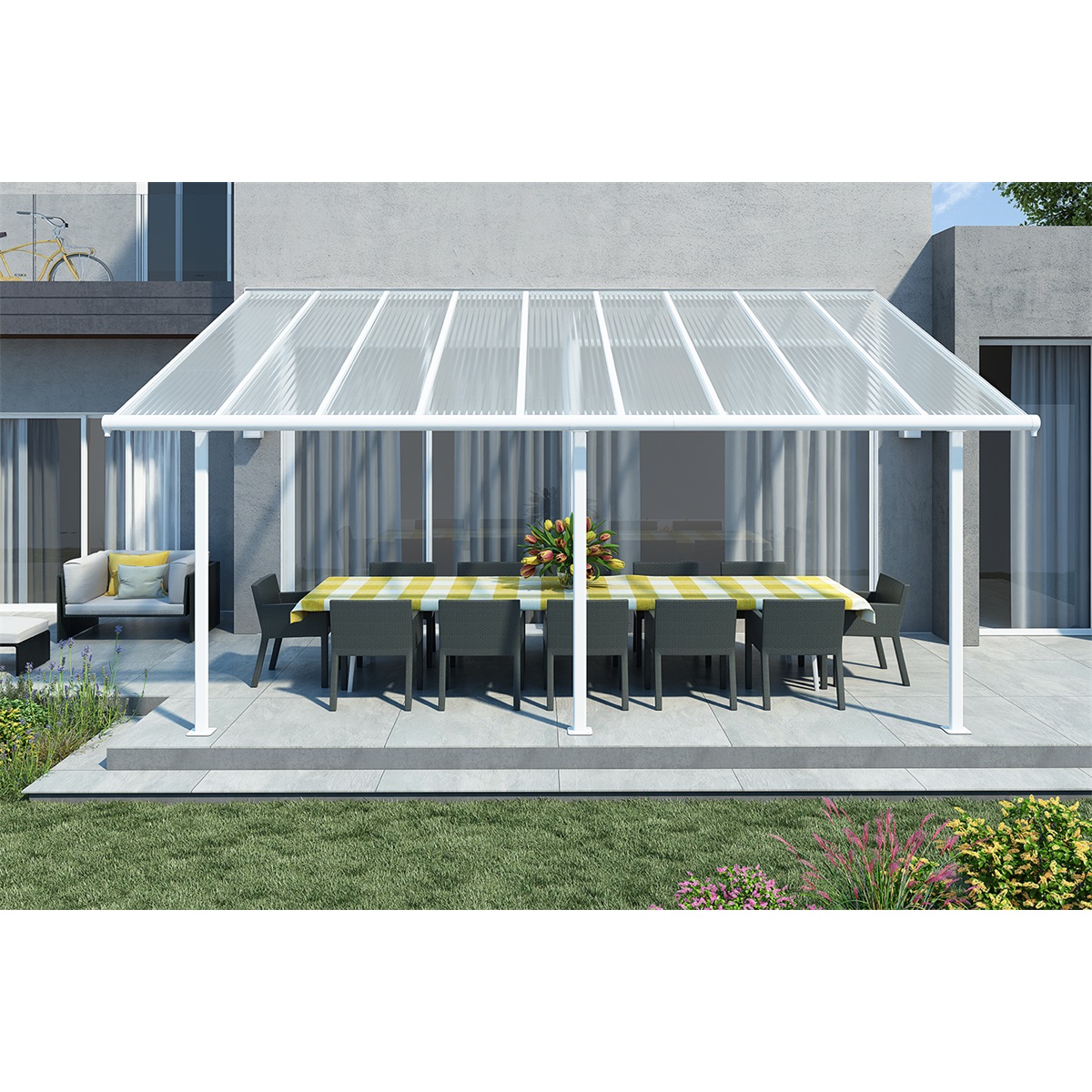 Pergola terasztető Capri 5méret - 11. kép