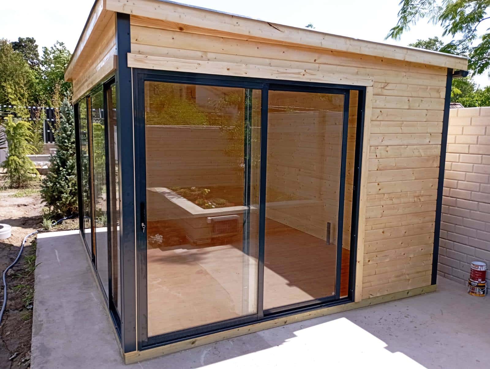 Faház pihenőház Designhaus Weka412 - 9. kép