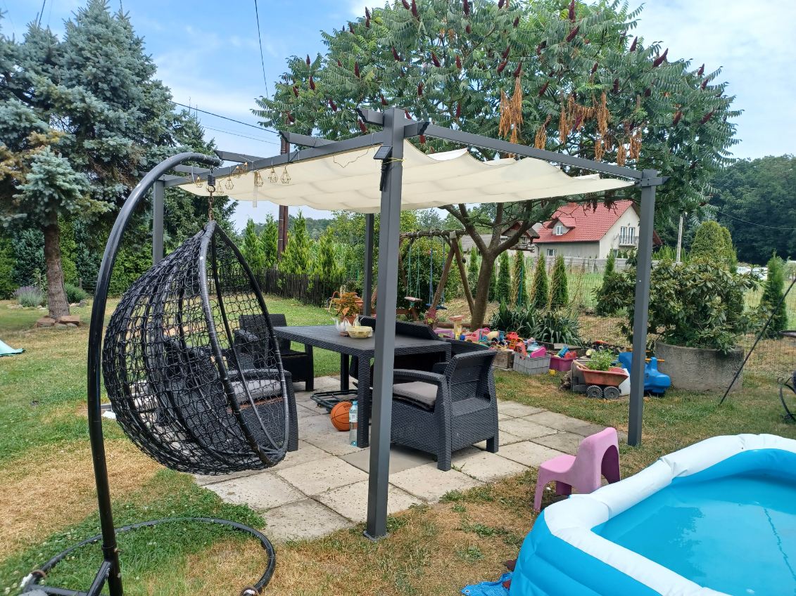 Pavilon 4x3m szaletli árnyékolás - 2. kép