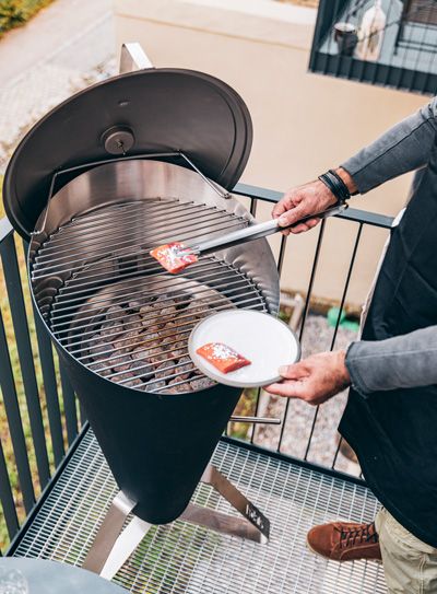 Beépíthető faszenes grill - 15. kép