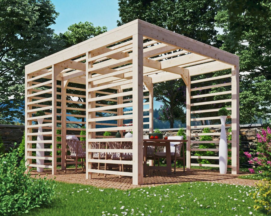 Pergola Lillesand 400x300 cm