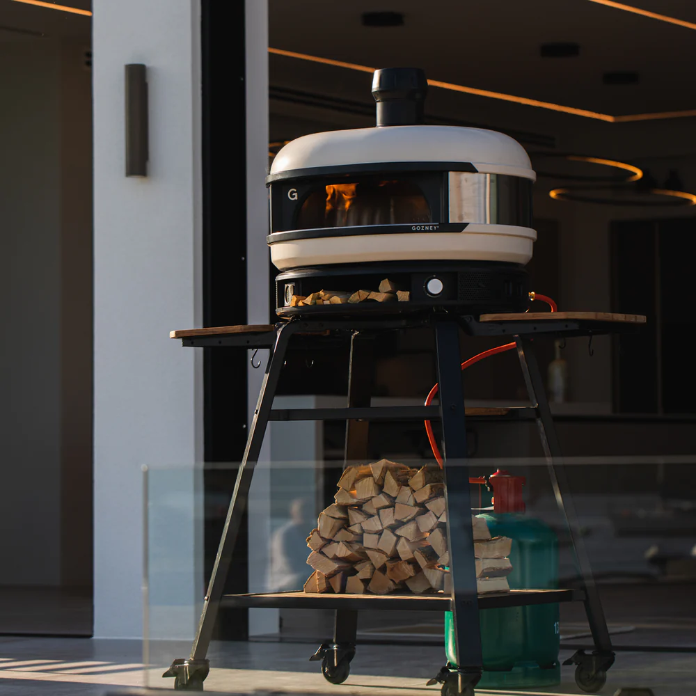 Kemence állvány Gozney grill asztal - 4. kép