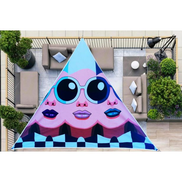 Napvitorla árnyékoló design 3x3M - 3. kép