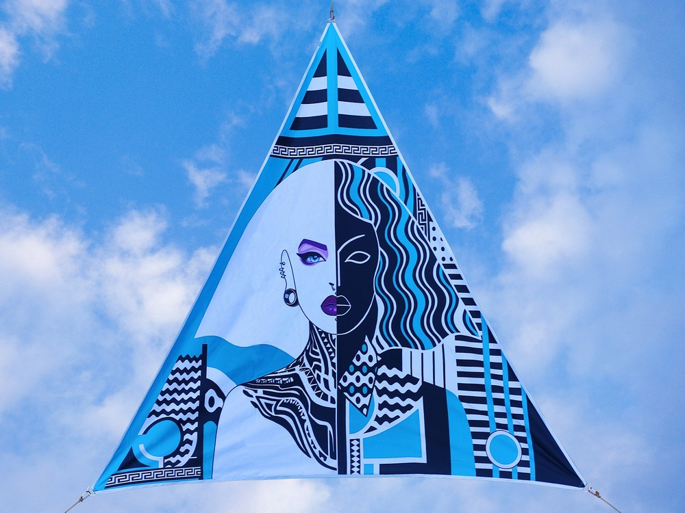 Napvitorla árnyékoló design 3x3M - 12. kép