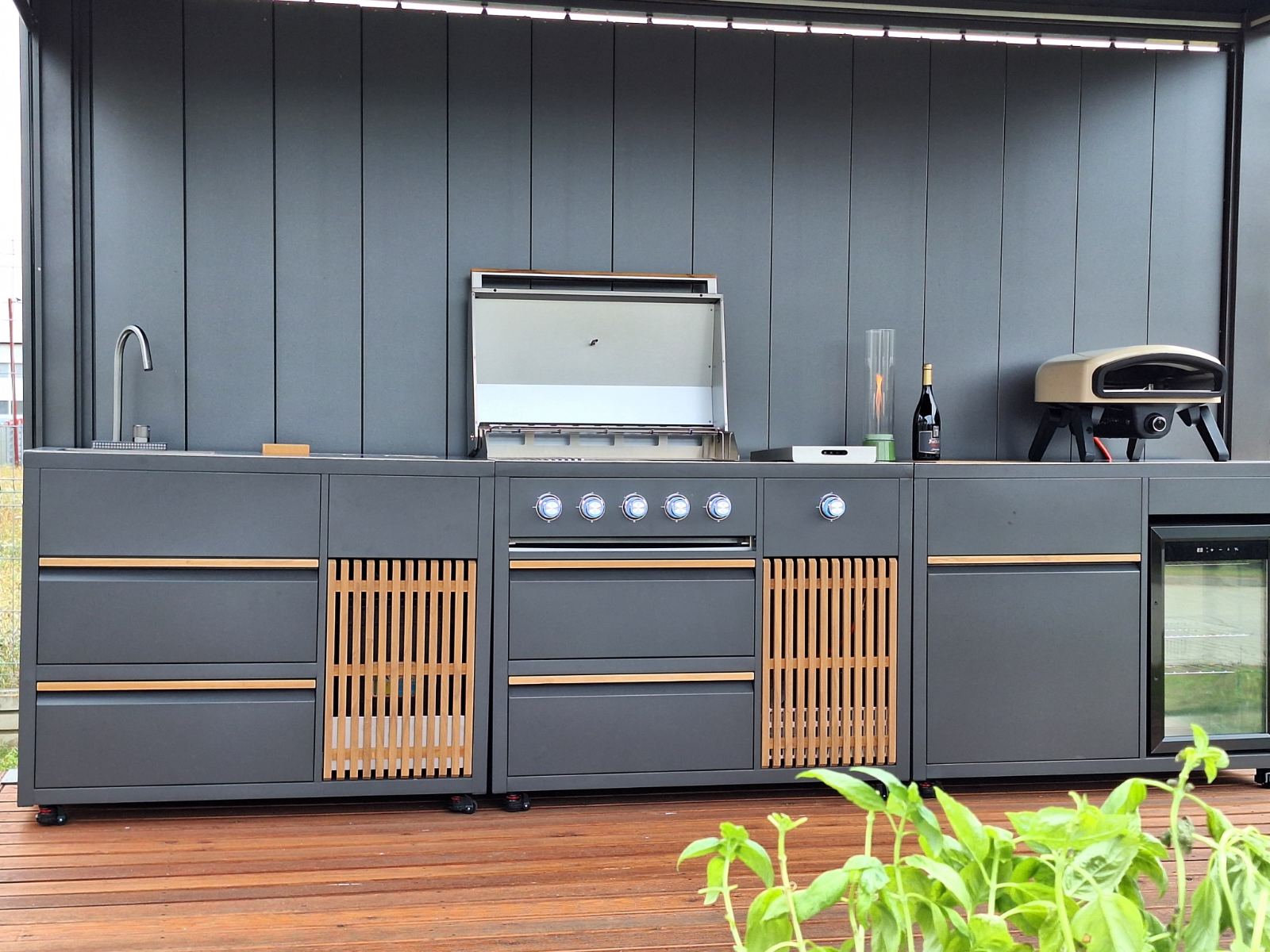 Kerti konyha kültéri grill konyhapult Chef Eden - 32. kép