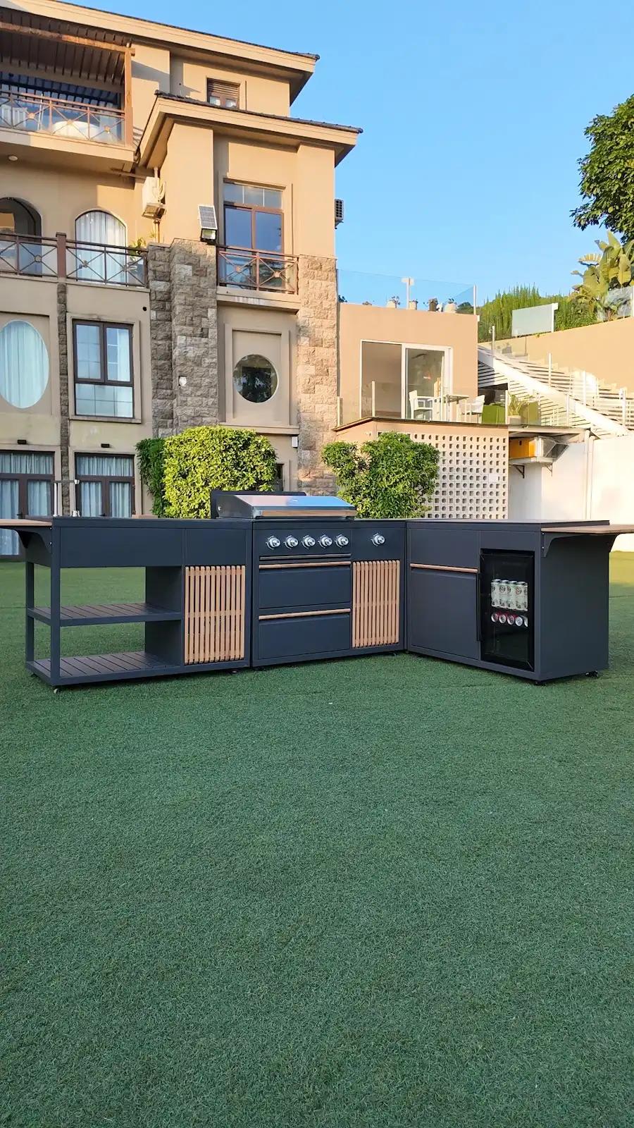 Kültéri konyha Chef grill