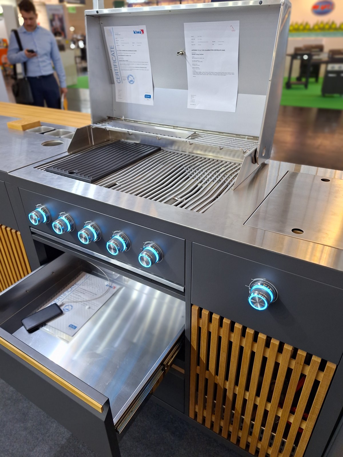 Kerti konyha kültéri grill konyhapult Chef Eden - 12. kép