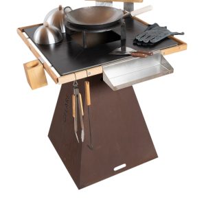 Flare grill wok szettel polcokkal