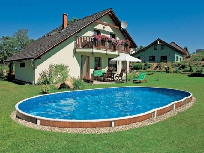 Medence fémpalástos Azuro pool homokszűrővel - 13. kép
