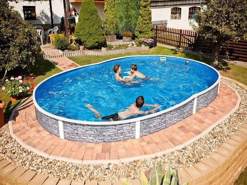 Medence fémpalástos Azuro pool homokszűrővel - 10. kép