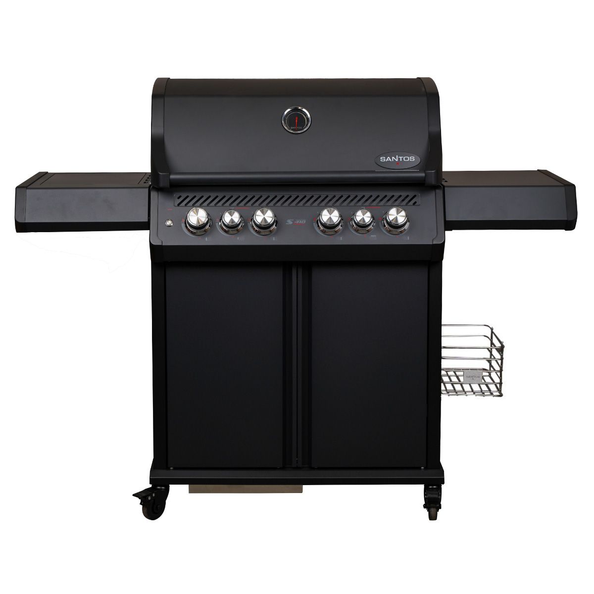 Gázgrill Santos S418 PRO Black kerti grill - 2. kép