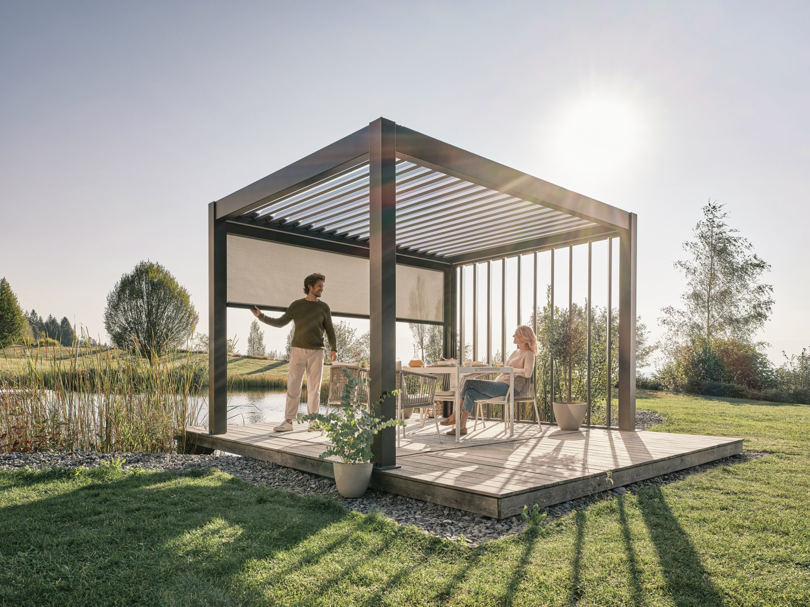 Biohort pergola árnyékoló pavilon