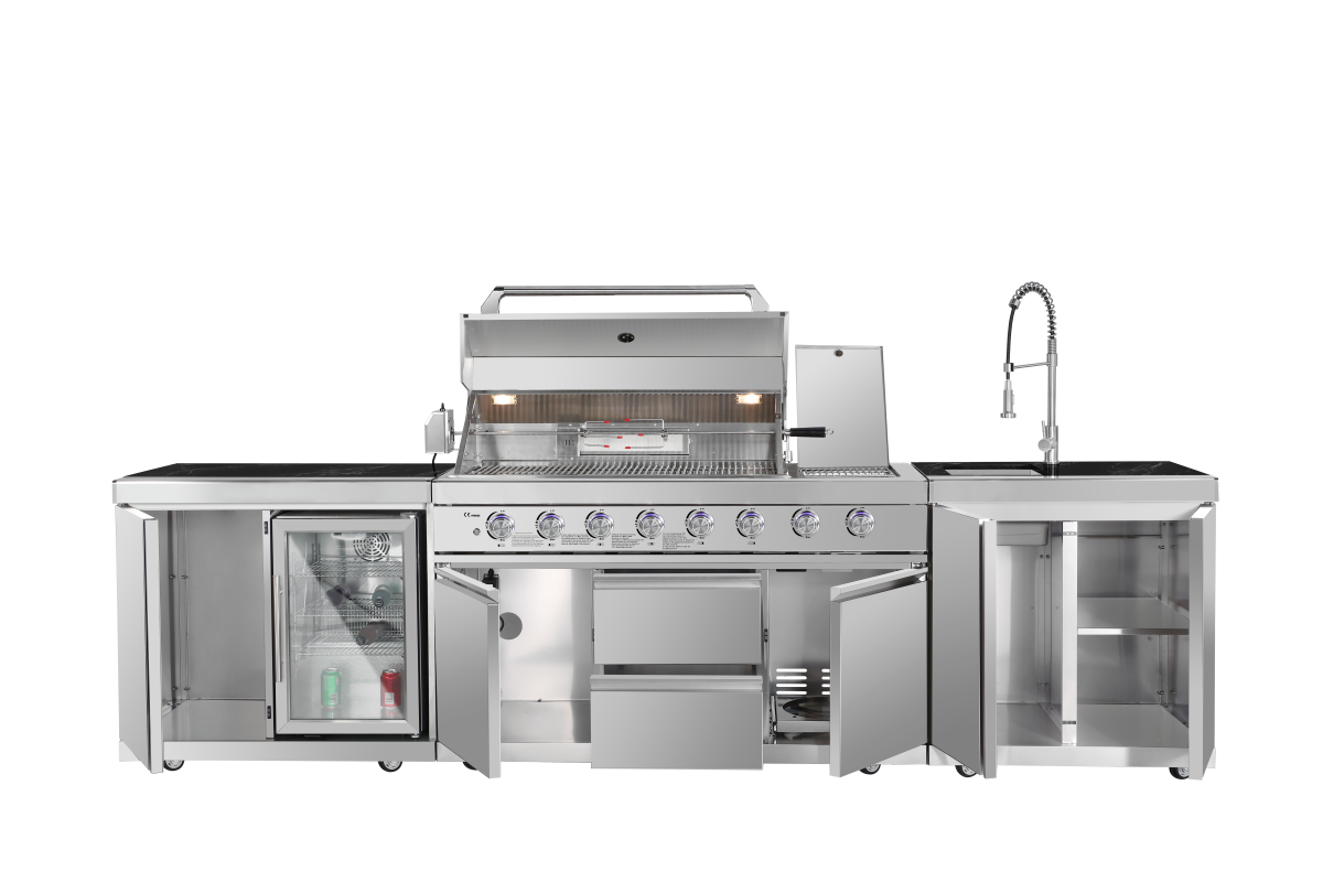 Kerti konyha grill pult